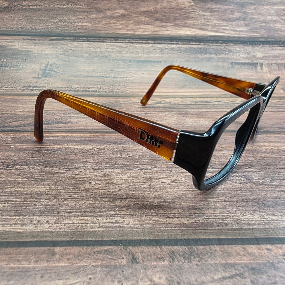Dior Black and Tortoiseshell Women's Glasses - Picture 5 of 8